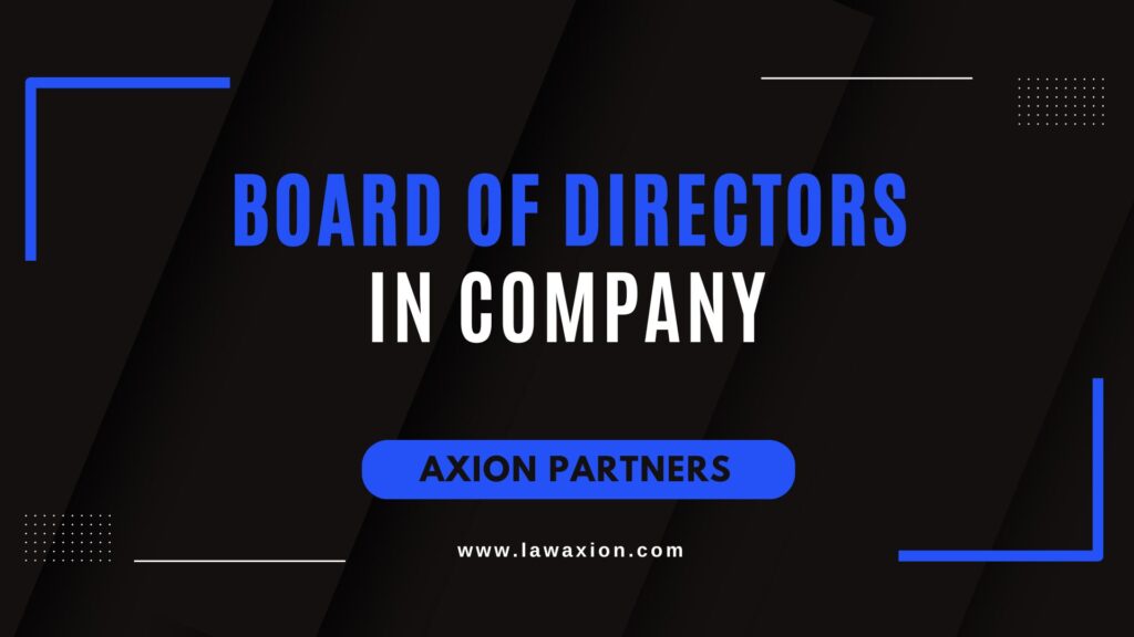 Board of Directors in Company