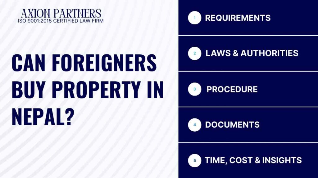 Can Foreigners Buy Property in Nepal