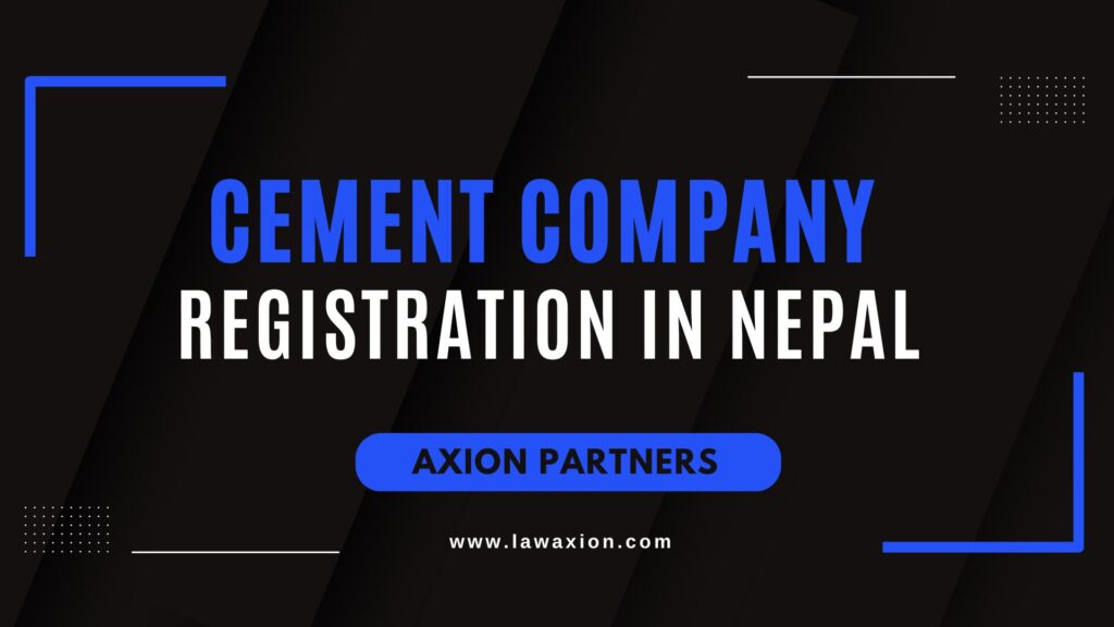 Cement Company Registration in Nepal
