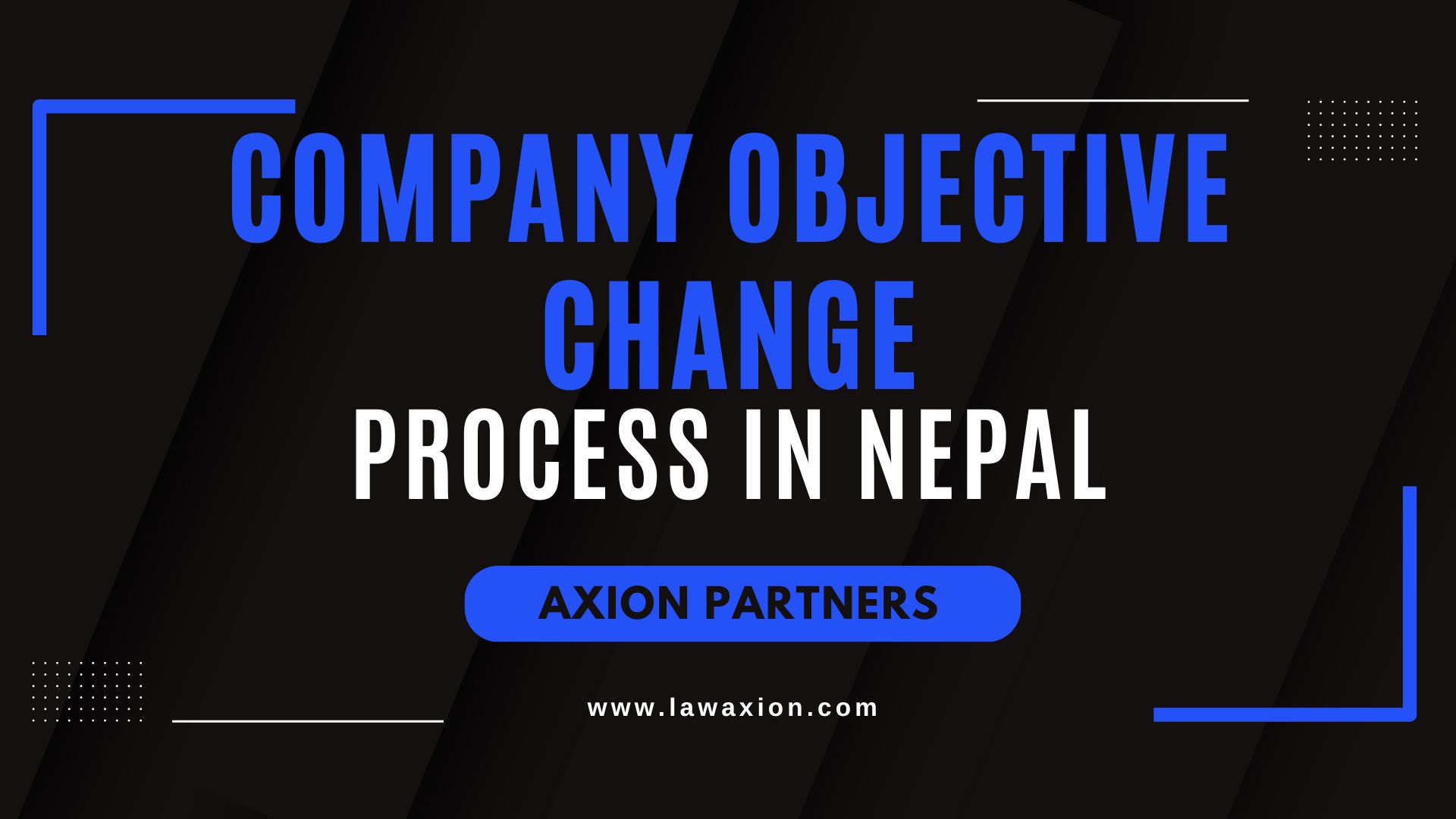 Company Objective Change Process in Nepal