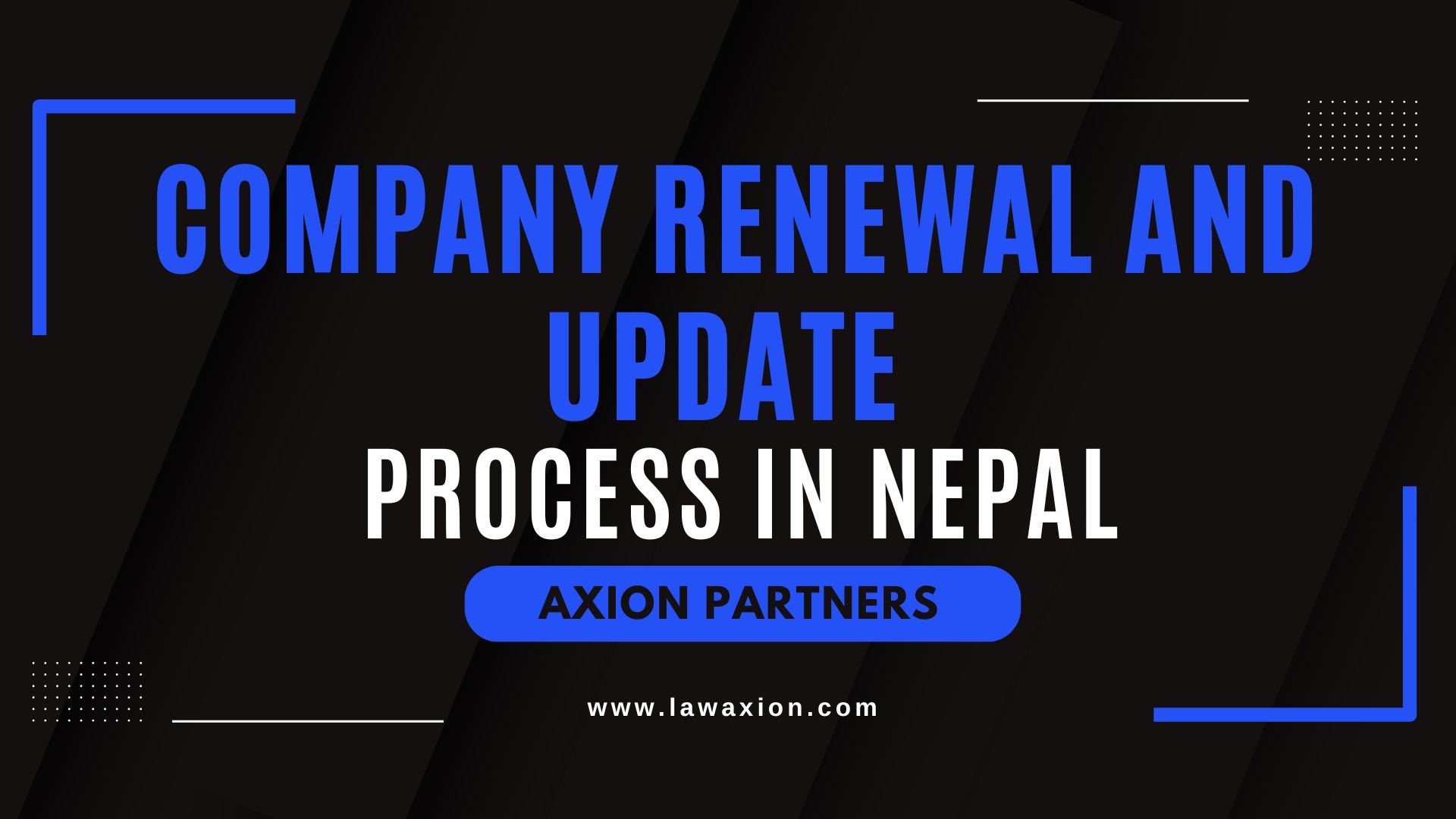 Company Renewal and Update Process in Nepal
