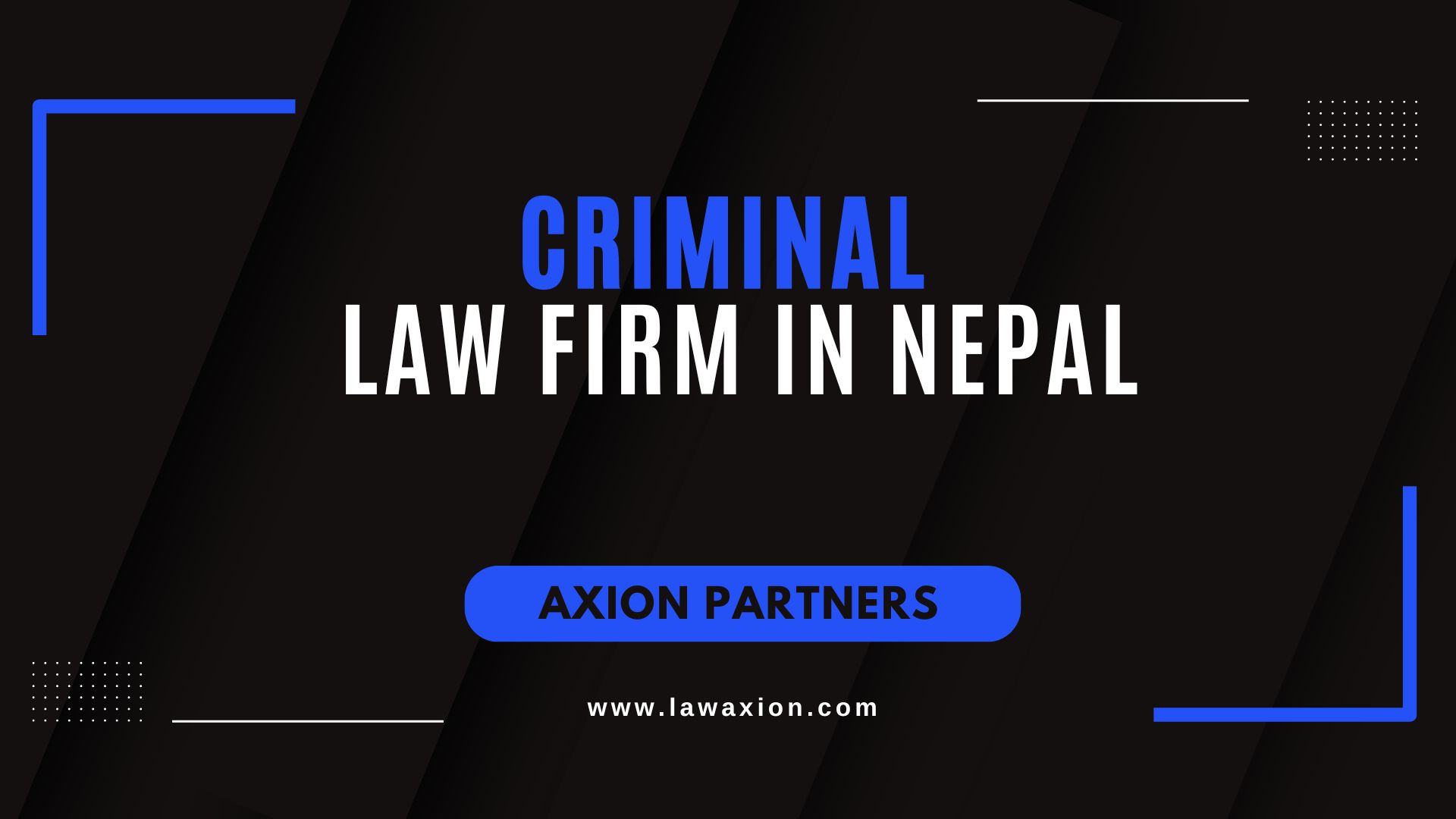 Criminal Law Firm in Nepal