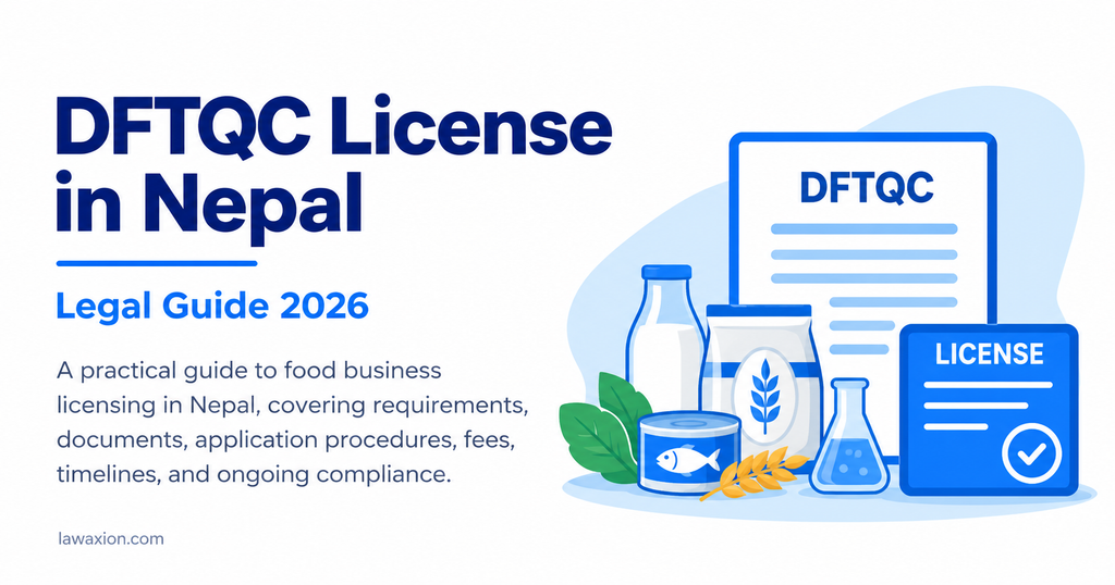 How to Obtain a License from DFTQC in Nepal