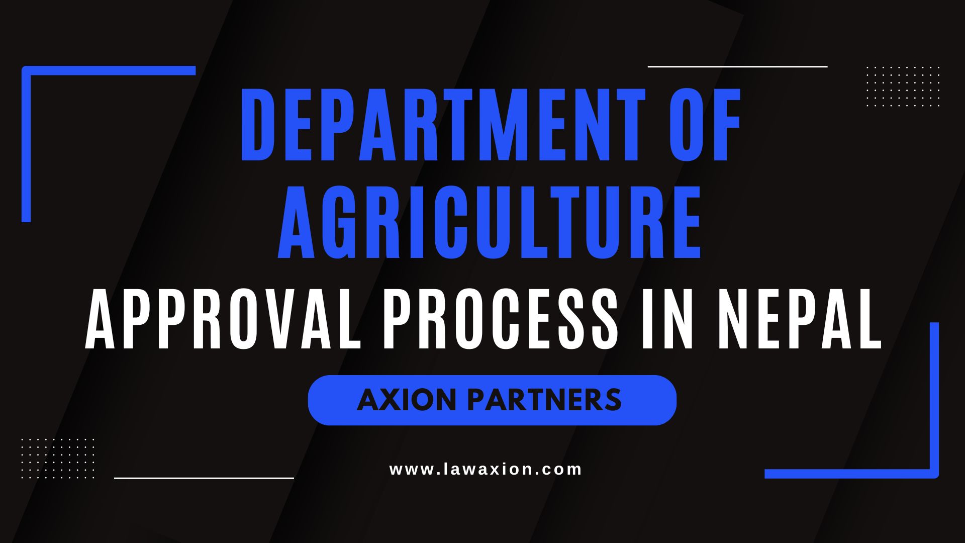 Department of Agriculture Approval Process in Nepal