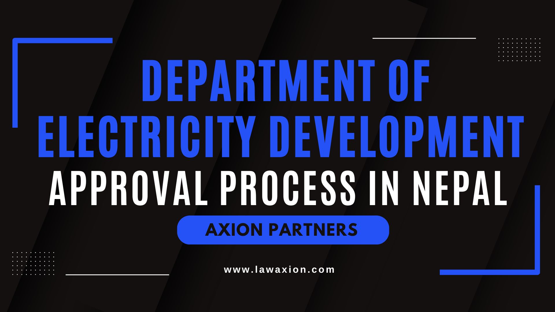 Department of Electricity Development Approval Process in Nepal