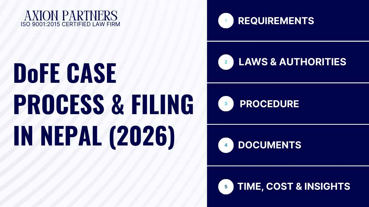 DoFE Case Filing Process in Nepal