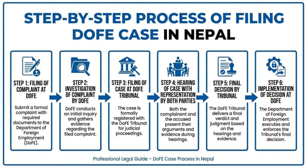 How To File a DoFE Case in Nepal?