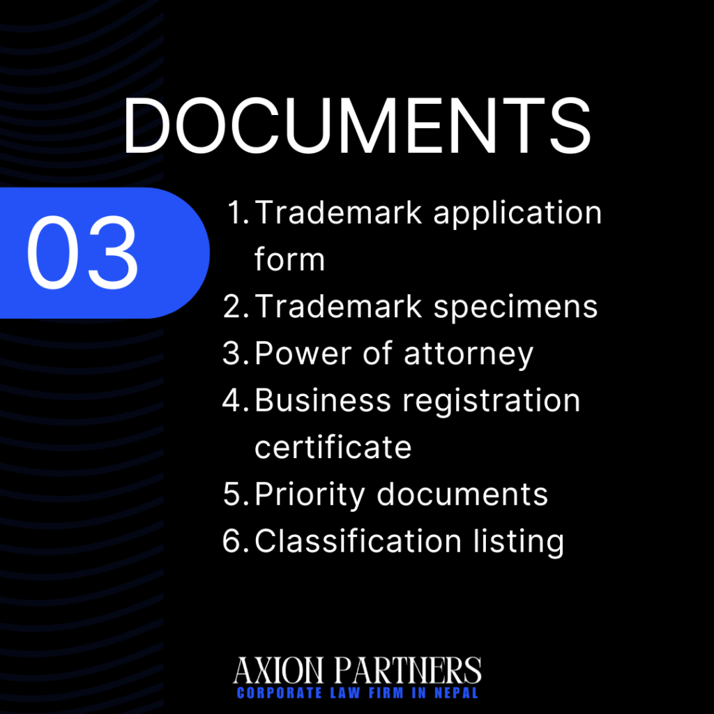 Documents Required for Trademark Registration Process in Nepal