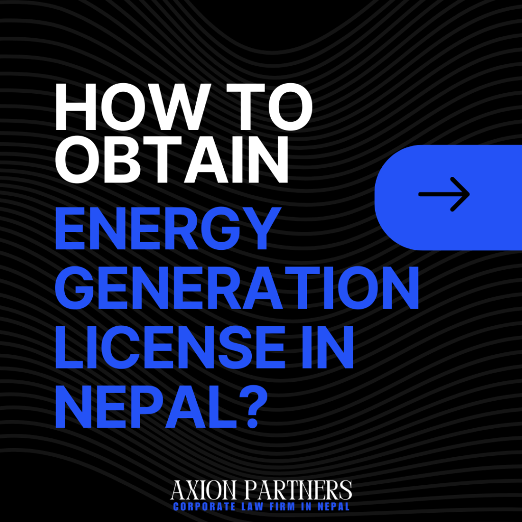 Energy Generation License Process in Nepal