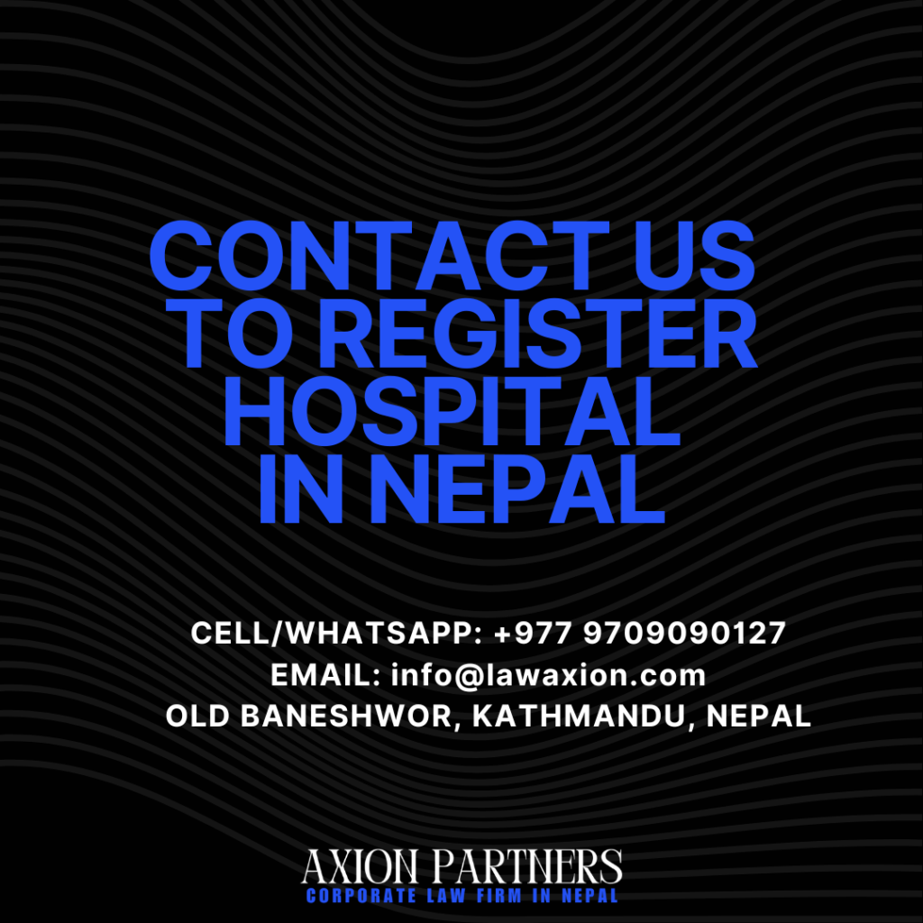 Hospital Registration Lawyer in Nepal