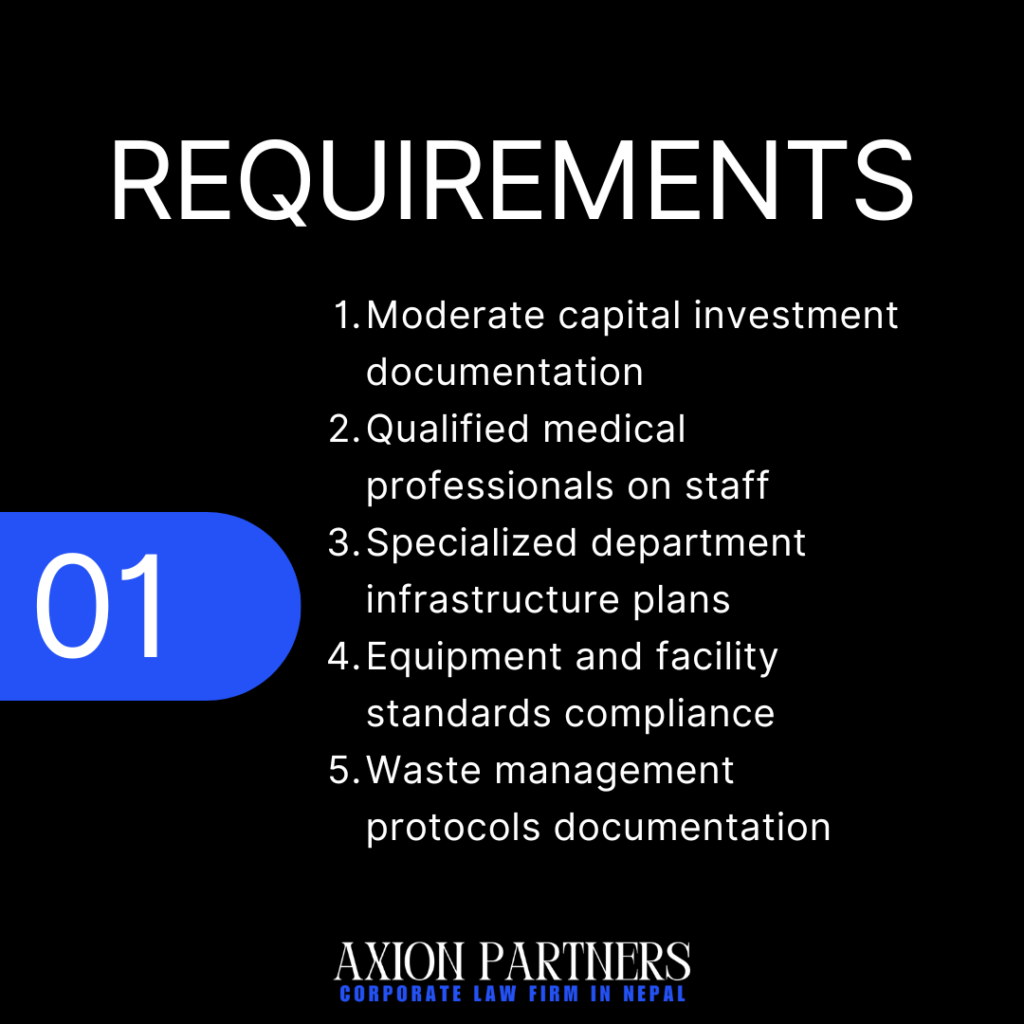 Hospital Requirements in Nepal