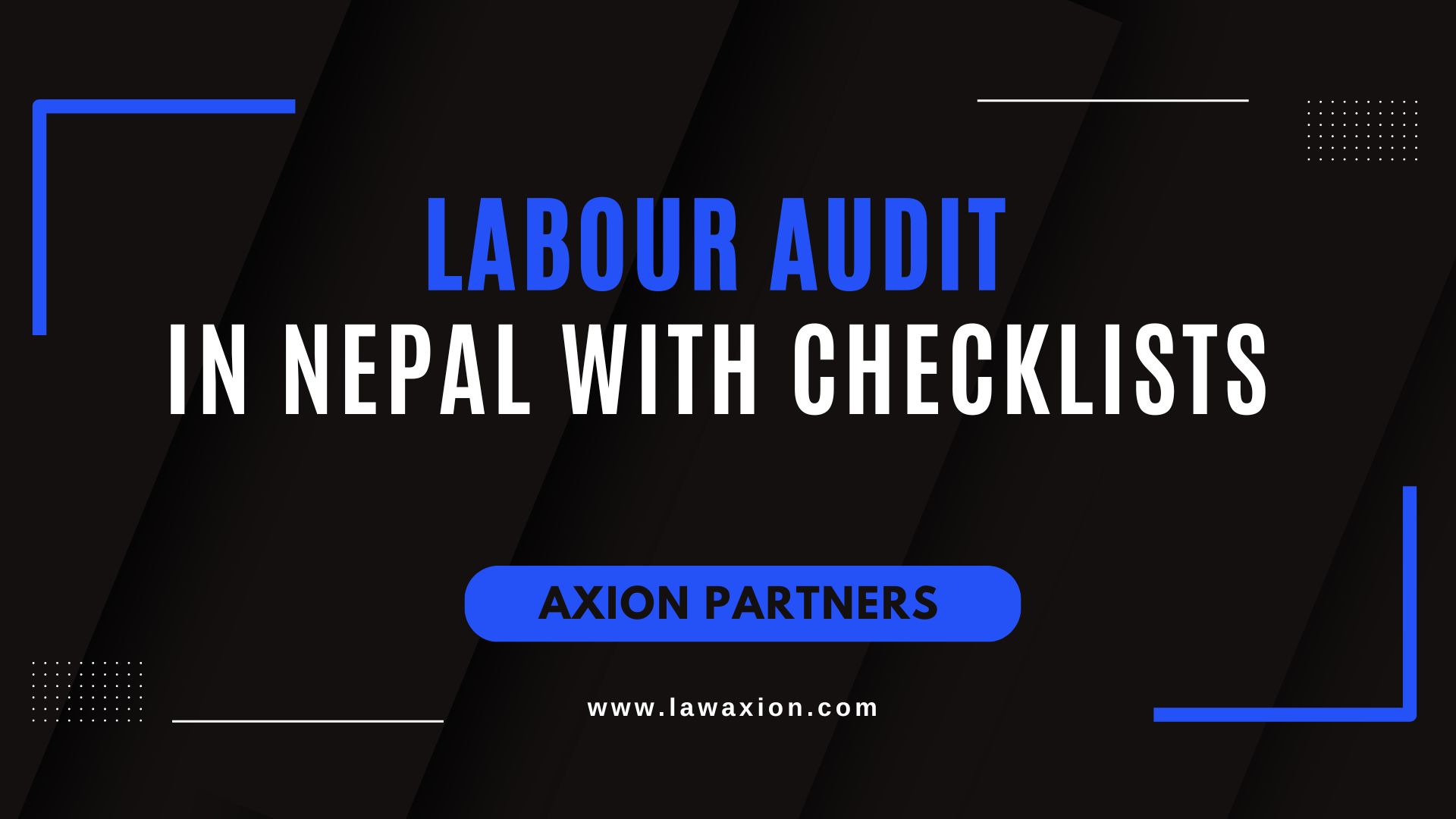 Labour Audit in Nepal with Checklists