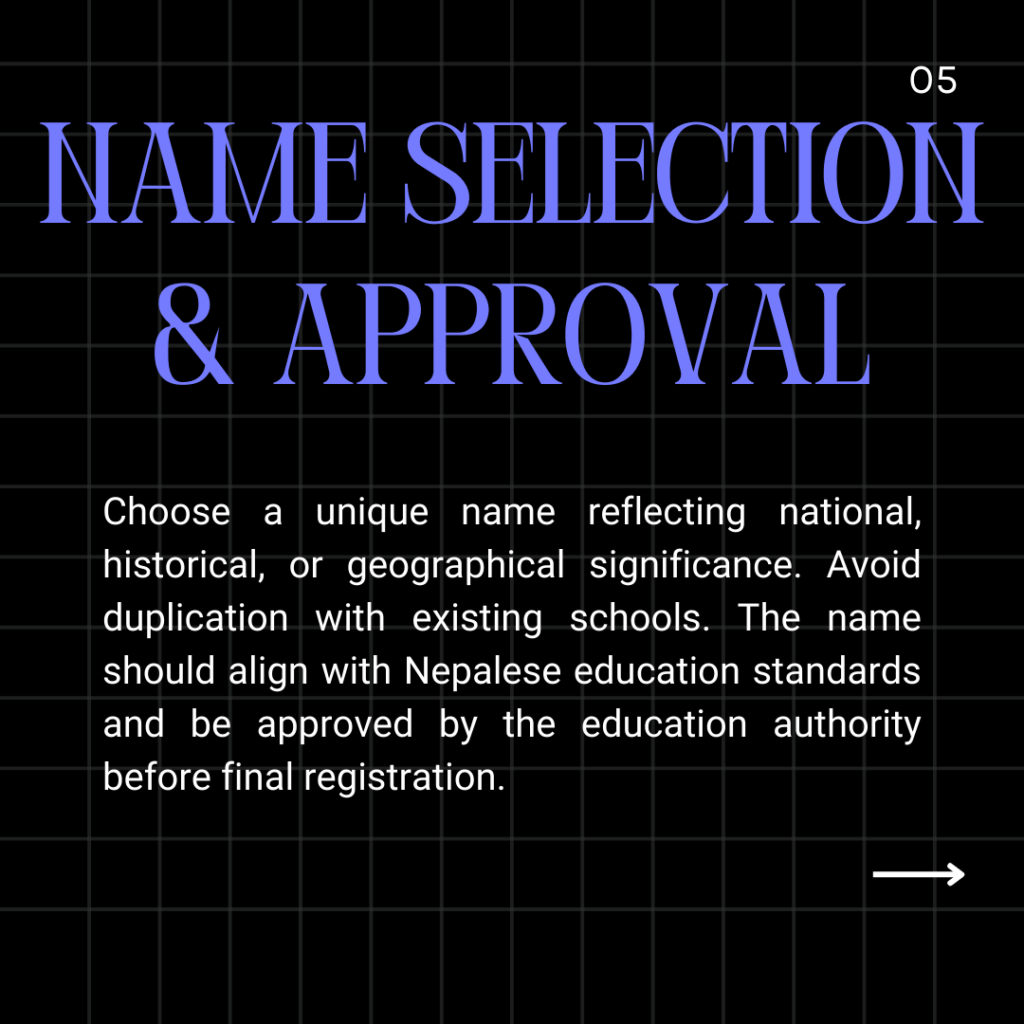 Montessori Name Selection and Approval