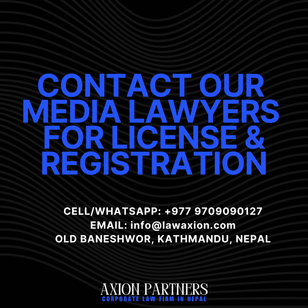 News and Media Lawyer in Nepal