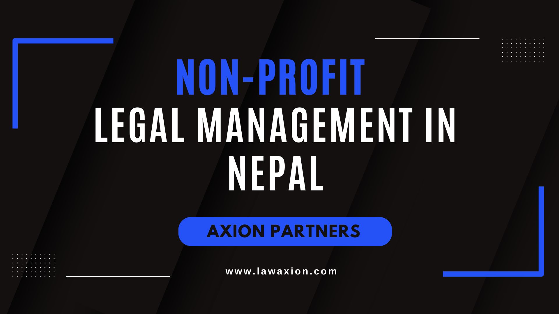 Non-Profit Legal Management in Nepal