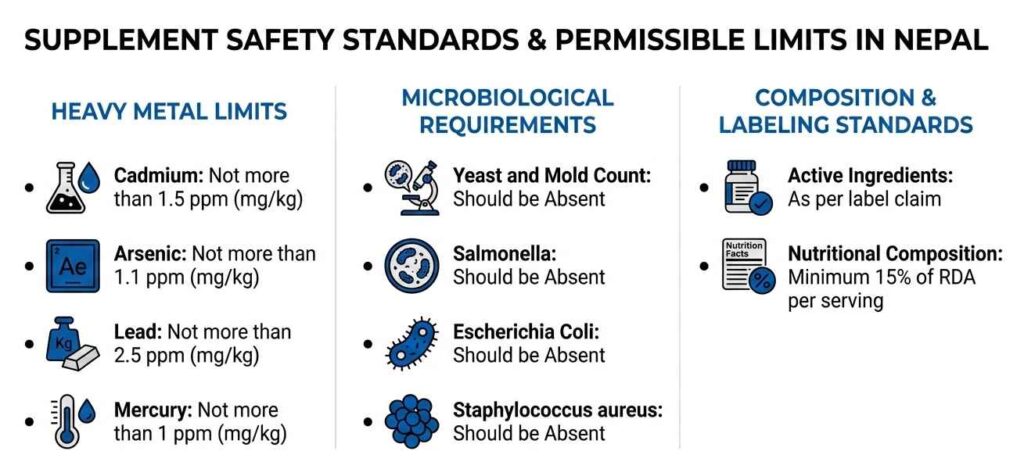 Supplement Limits in Nepal