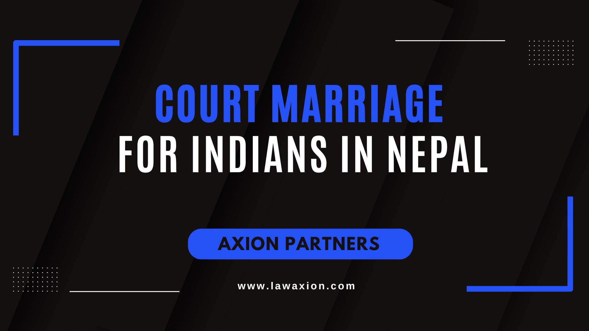 Court Marriage for Indians in Nepal