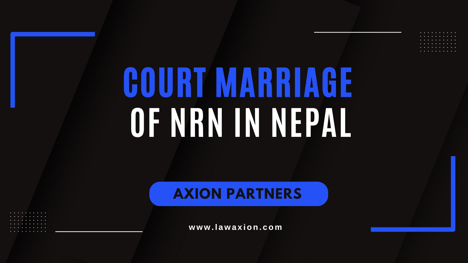 Court Marriage of NRN in Nepal