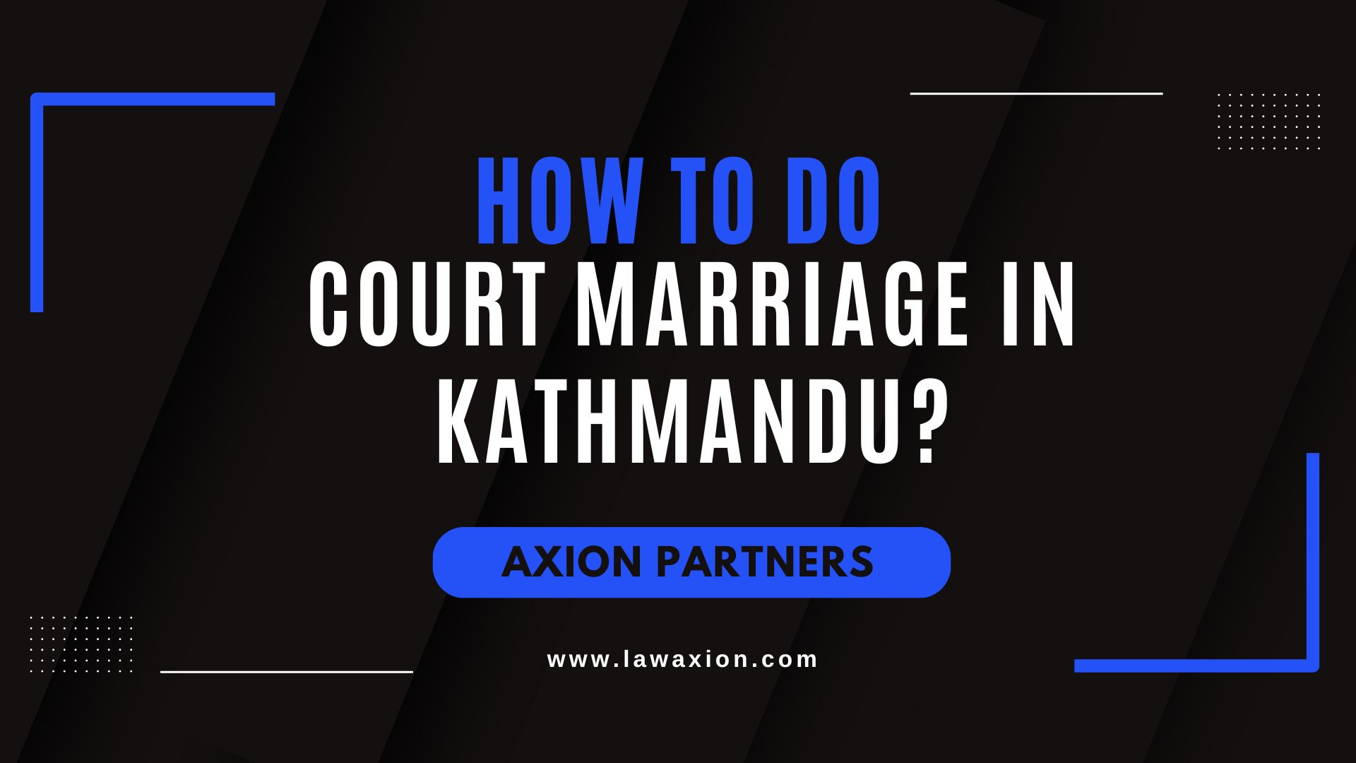 How to do Court Marriage in Kathmandu