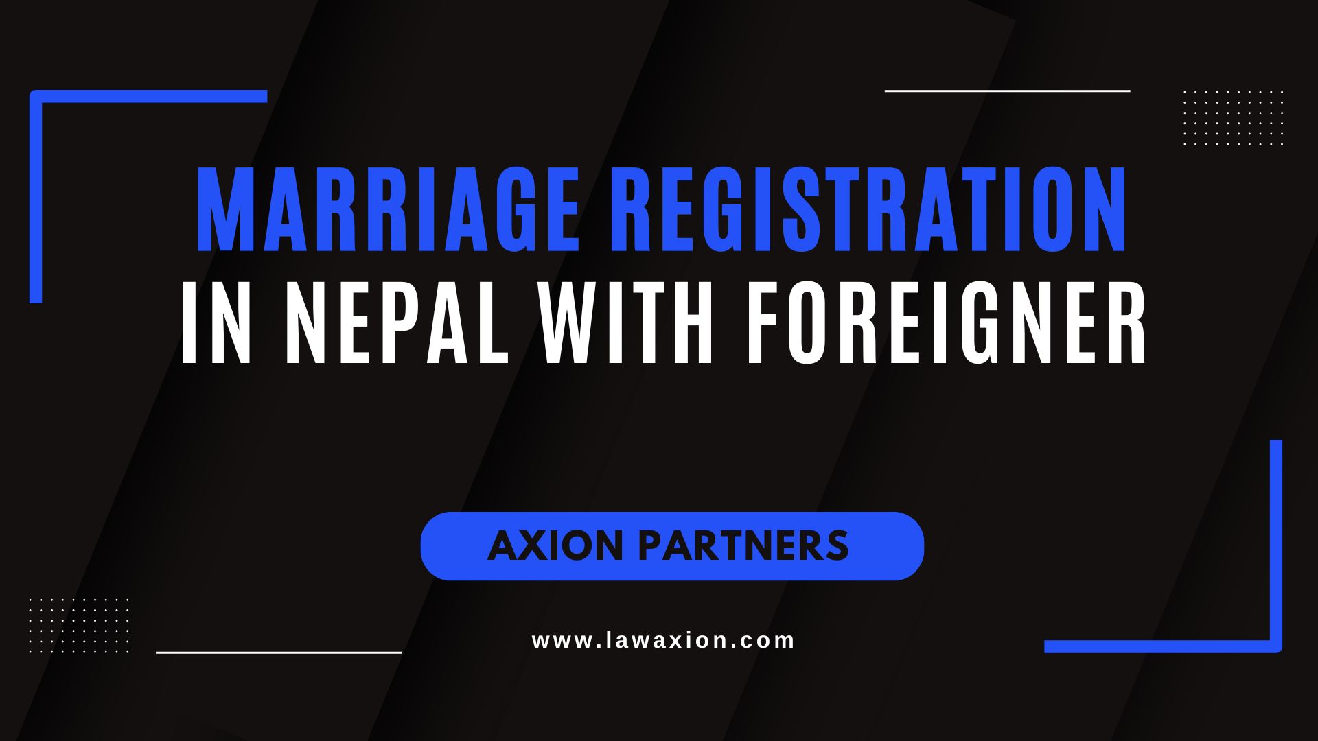 Marriage Registration in Nepal with Foreigner