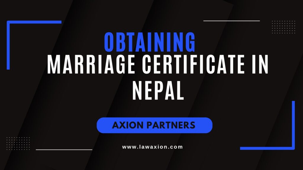 Obtaining Marriage Certificate in Nepal