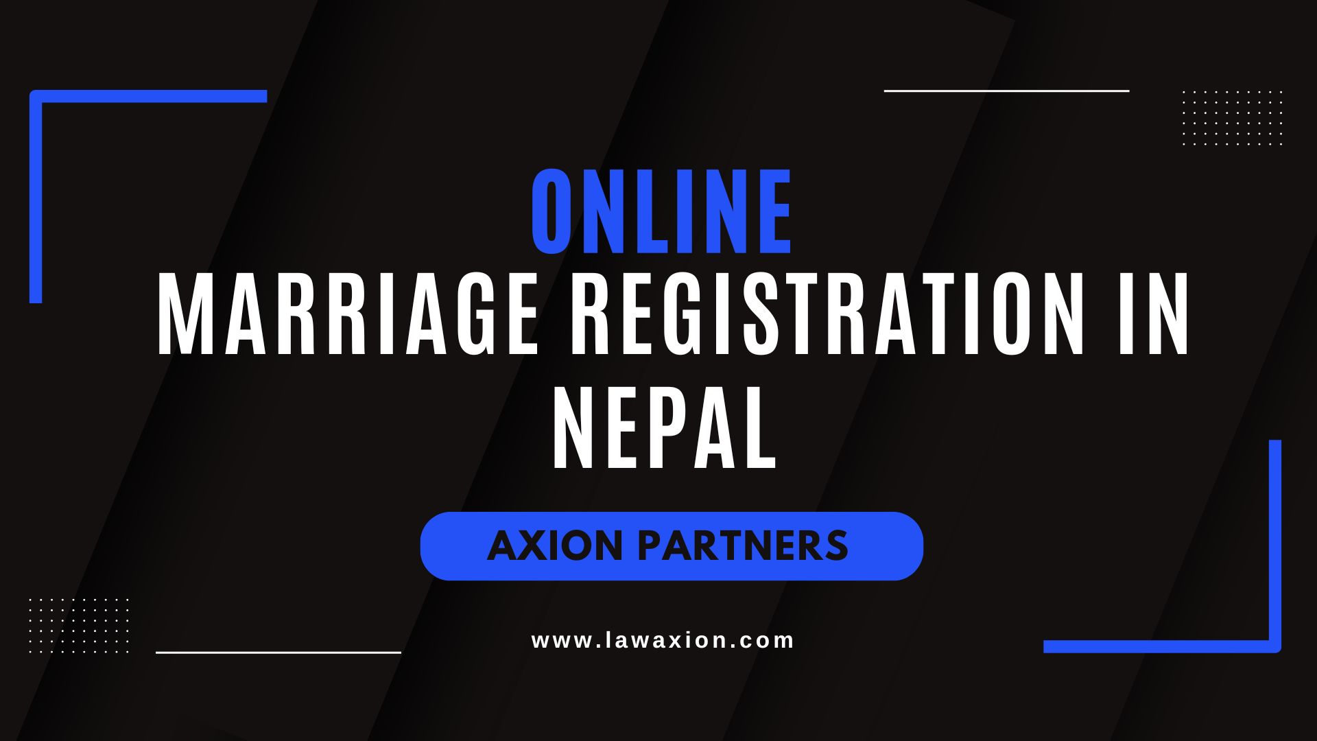 Online Marriage Registration in Nepal