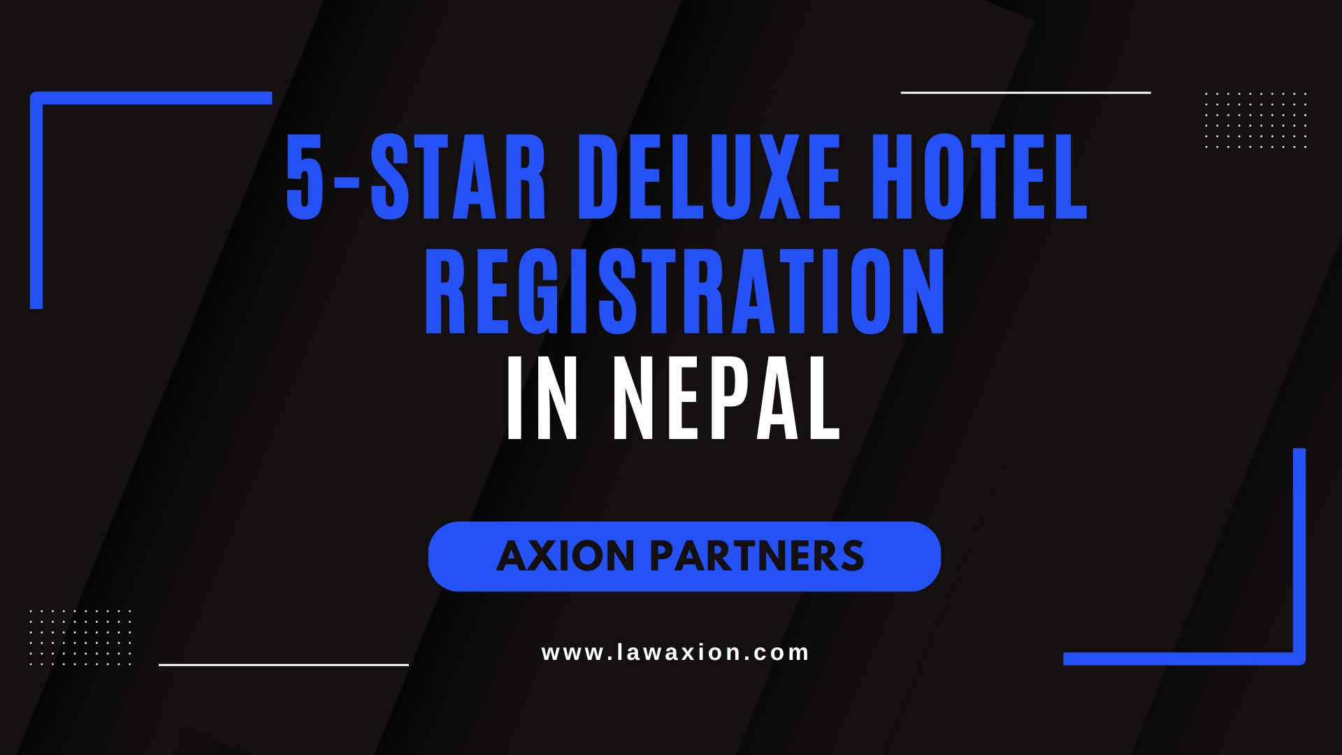 5-Star Deluxe Hotel Registration in Nepal