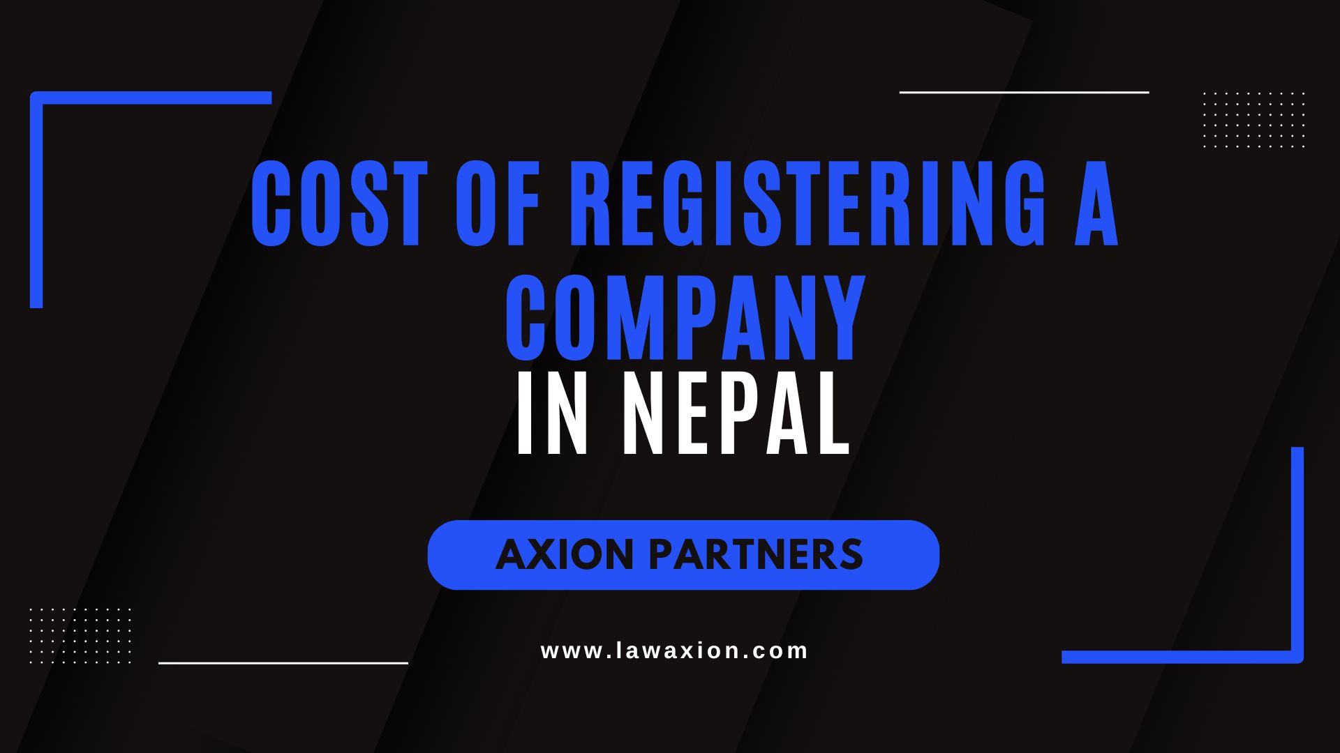 Cost of Registering a Company in Nepal