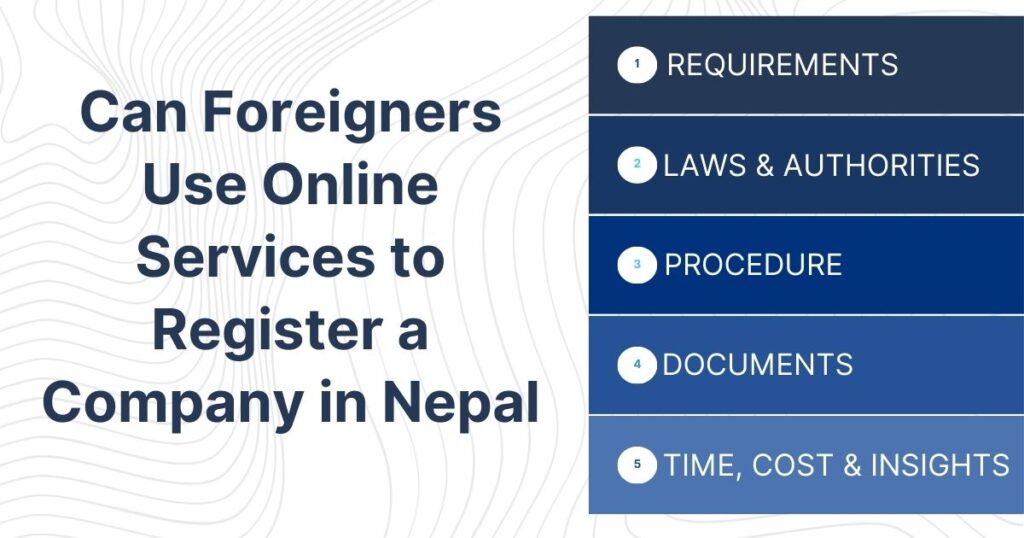 Can Foreigners Use Online Services to Register a Company in Nepal