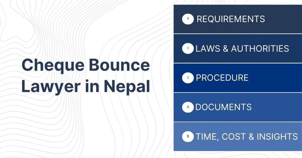 Cheque Bounce Lawyer in Nepal