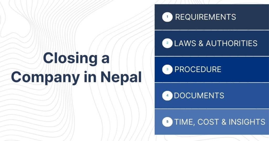 Closing a Company in Nepal Process, Time, Cost