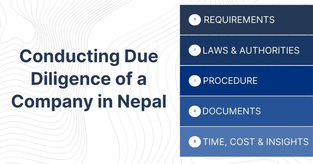 Conducting Due Diligence of a Company in Nepal
