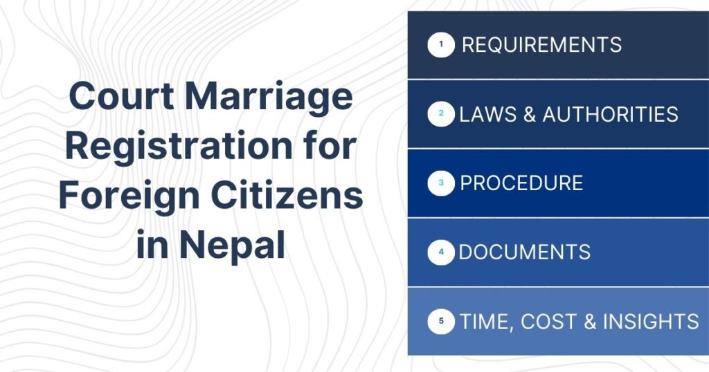 Court Marriage Registration for Foreign Citizens in Nepal