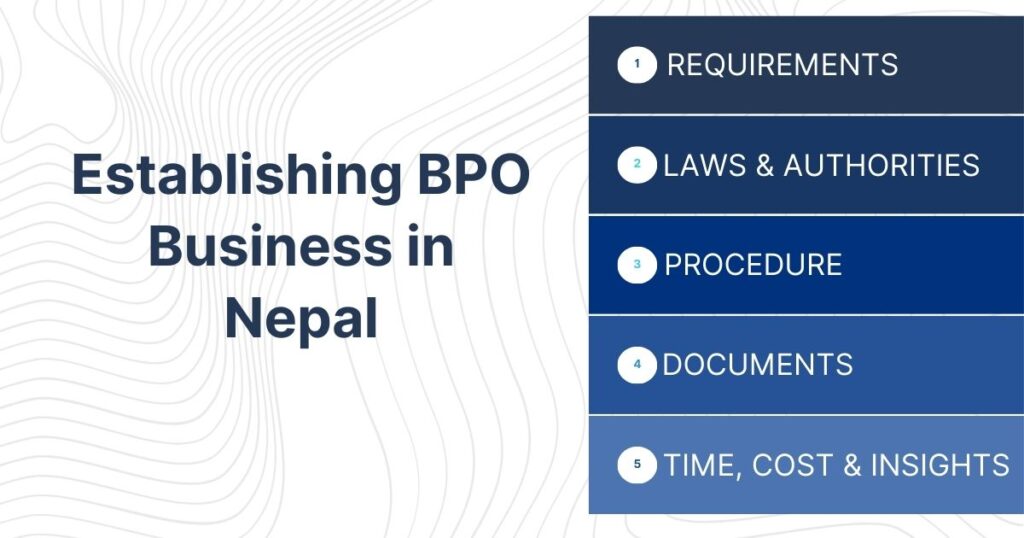 Establishing BPO Business in Nepal: Process, Time, Cost
