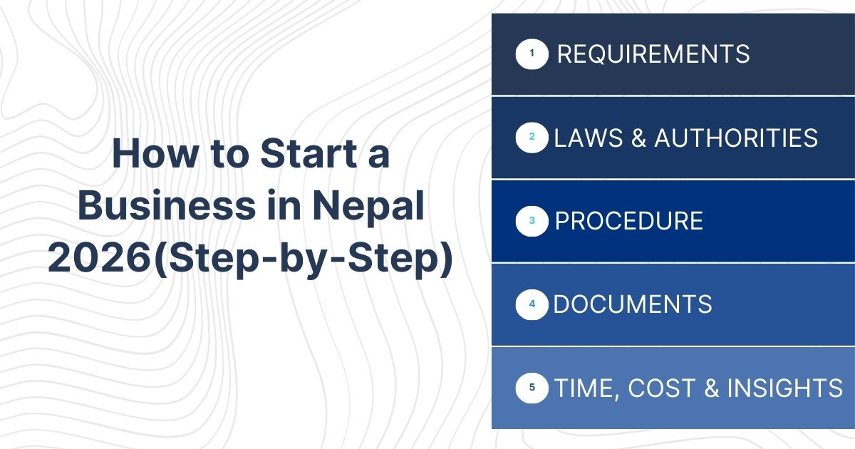 How to Start a Business in Nepal 2026(Step-by-Step) | Axion Partners