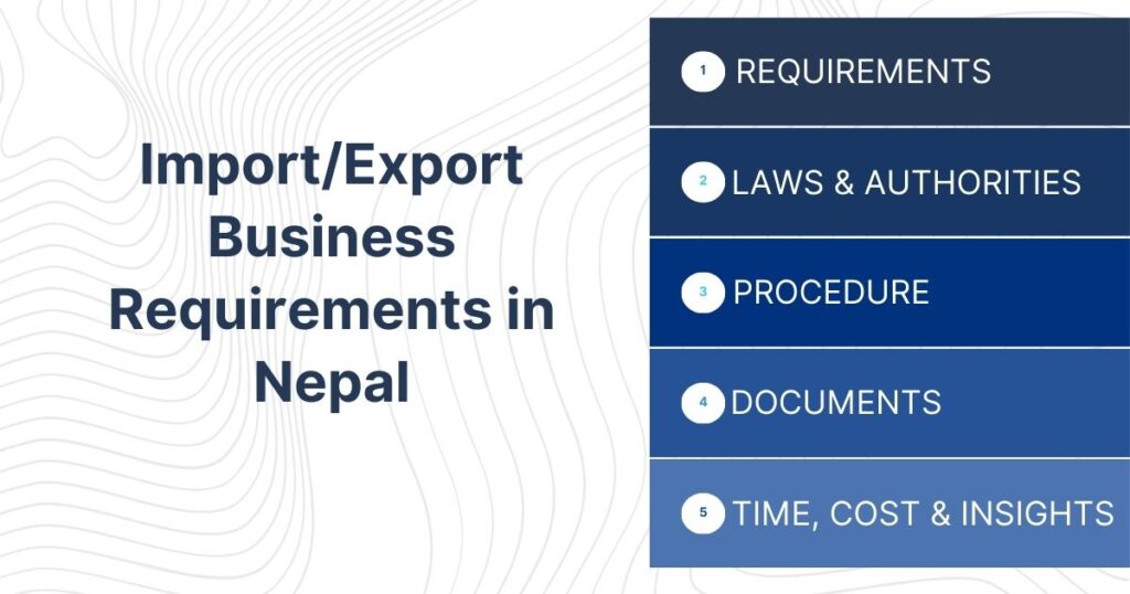 Import/Export Business Requirements in Nepal