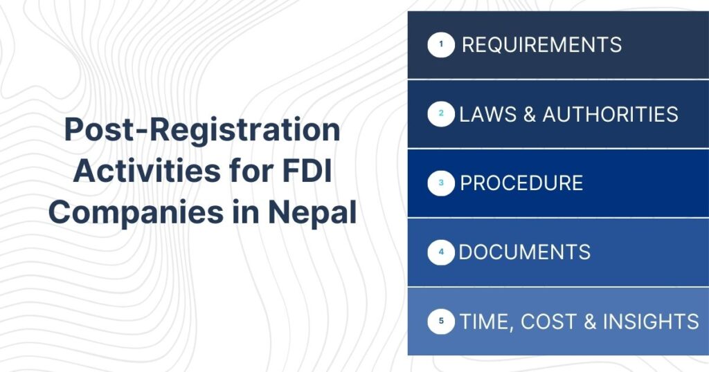 Post-Registration Activities for FDI Companies in Nepal