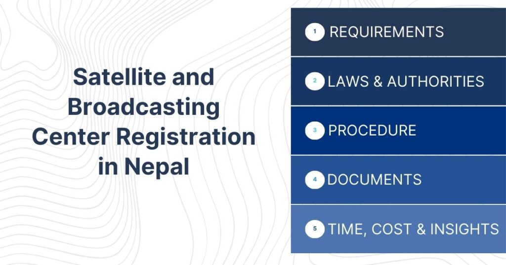 Satellite and Broadcasting Center Registration in Nepal
