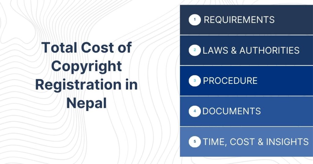 Total Cost of Copyright Registration in Nepal
