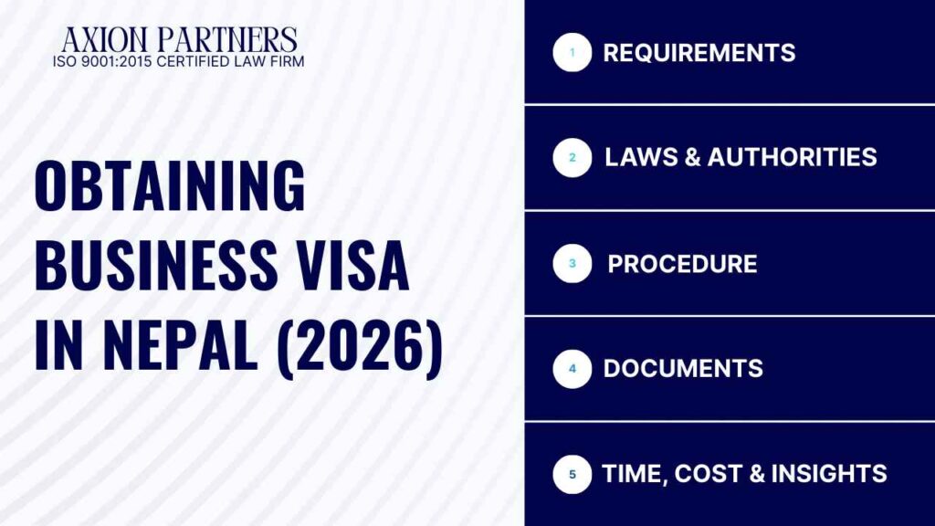 obtaining business visa in nepal
